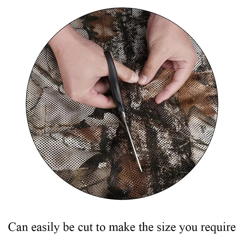 Camouflage Netting 1.5m* 2 3 4 5 6 7 8 10 12 300D Camo Netting For Blinds Surplus Camo Netting For Deer Stand Hunting Duck Tree