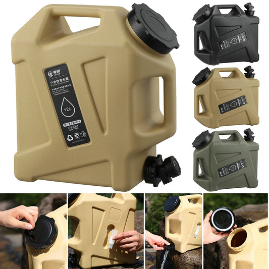 Camping Water Container Outdoor Water Bucket Large Capacity Portable Water Bag