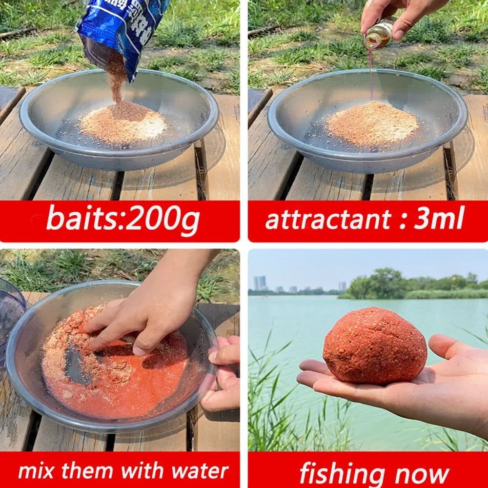 Liquid Fish Bait fishing material Carp Bait Nest Material Lure Additive Carp Fishing Artificial Bait Fishing Accessories