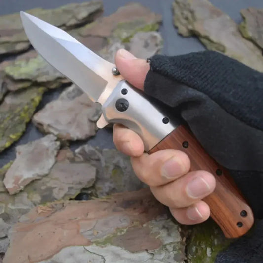 1pc Outdoor Portable Folding Knife   Hardness Survival Military Tactical Pocket Knives for Camping and Fishing