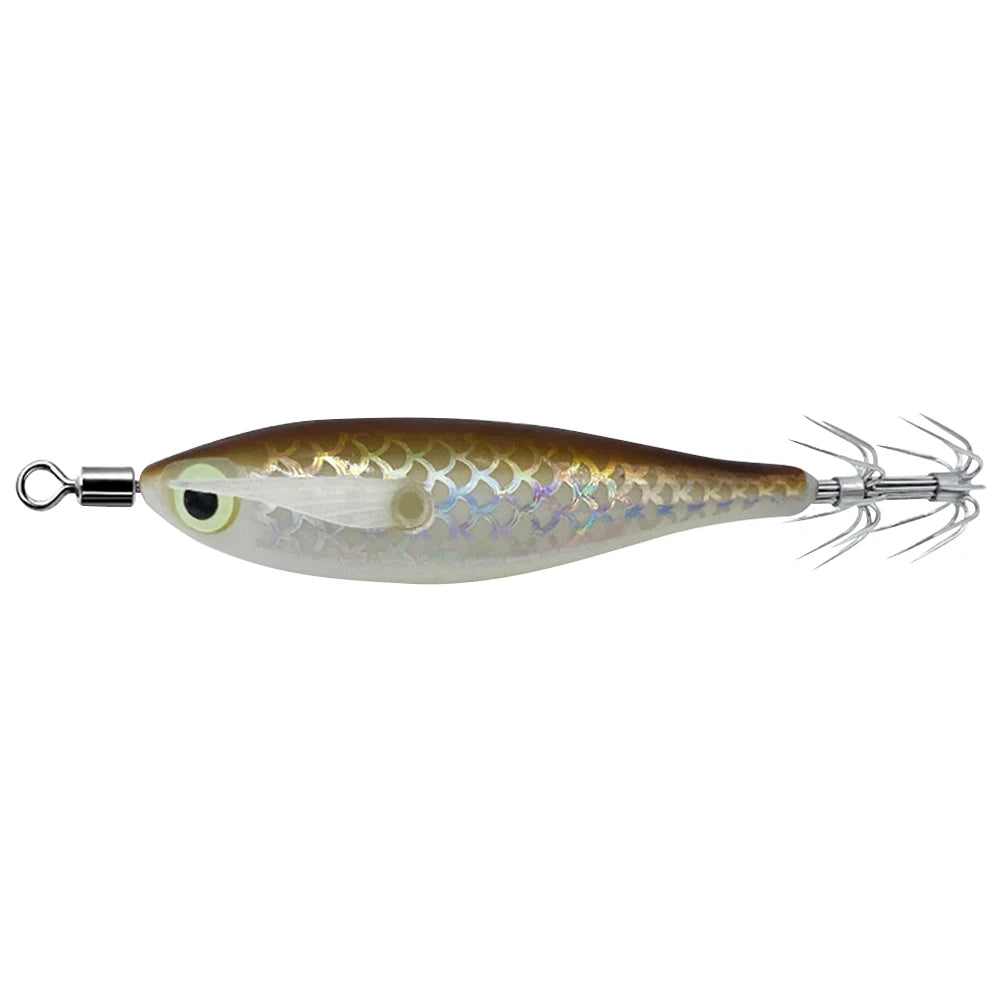 Luminous Squid Hook Cuttlefish Attracting Lure Double Hook Glow In The Dark Squid Bait Fake Octopus Bait for Octopus Squid