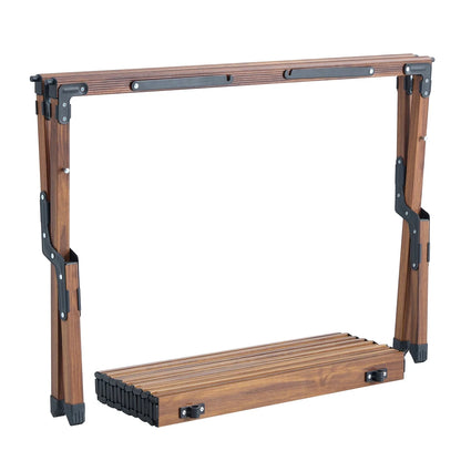 Folding Outdoor Table,Lightweight Aluminum Roll-up Table for Indoor, Outdoor Camping, Picnics,Beach,Backyard, BBQ, Party, Patio
