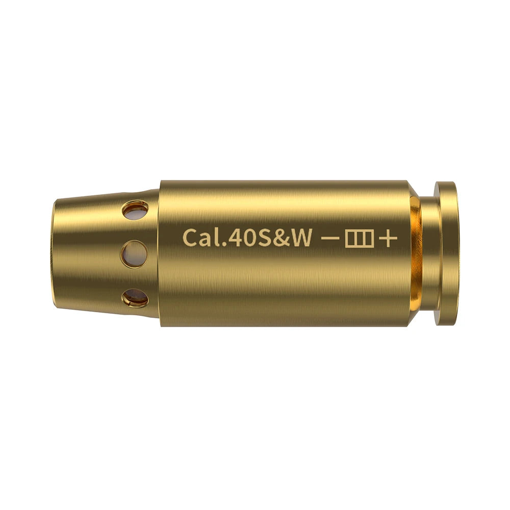 Red Laser Bore sighter Cartridge Dot Laser Bore Sighter for Pistol & Rifle Scope - Hunting Accessory Training Shoot Sight