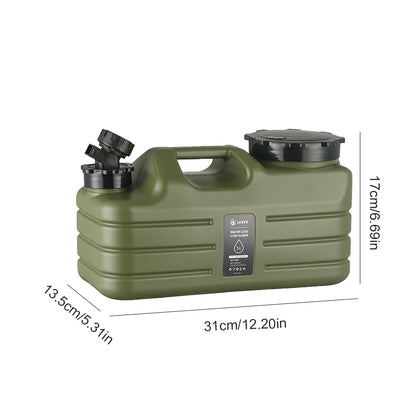 5L Water Storage Container with Faucet Drinking Water