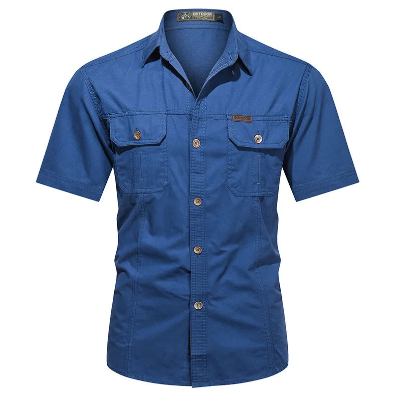 Summer Hiking Hunting Shirts Short Sleeve Combat Tactical Shirt Quick-Dry camping Fishing Shirts Male Hunting Climbing Outfit