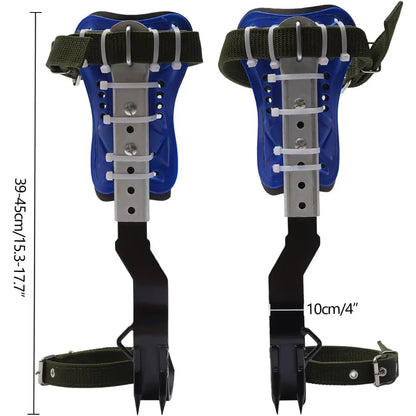 Tree Climbing Spikes Set Adjustable Tree Climbing Gear Tree Climbing Spurs with Safety Guard for Tree Work Hold up to 330lbs