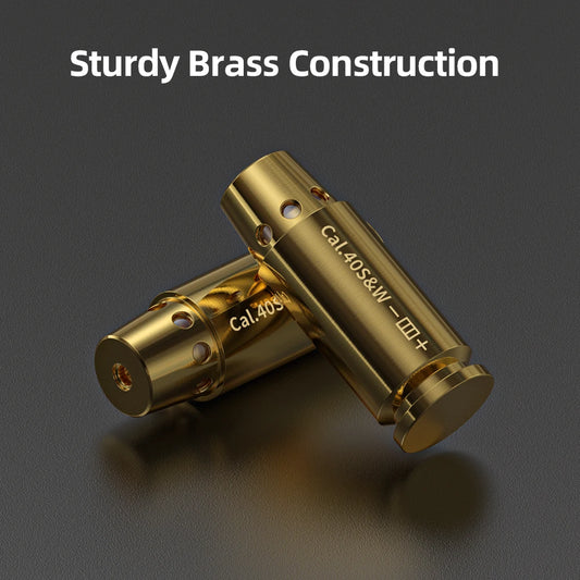 Red Laser Bore sighter Cartridge Dot Laser Bore Sighter for Pistol & Rifle Scope - Hunting Accessory Training Shoot Sight