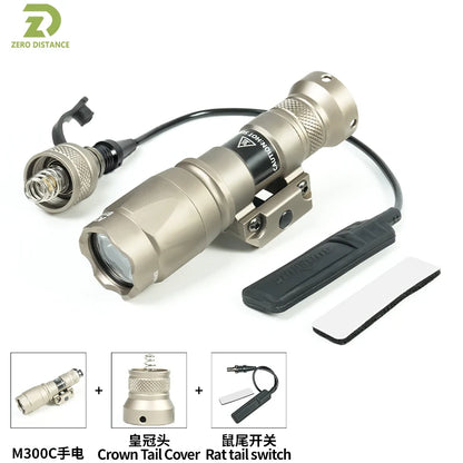 Ultra Metal  flash light Hunting Weapon