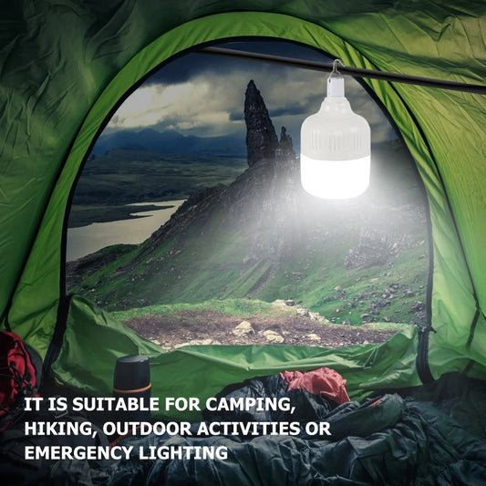 LED Lighting Lantern USB Charging with Hook Camping Lamp Multifunctional Camping Lighting