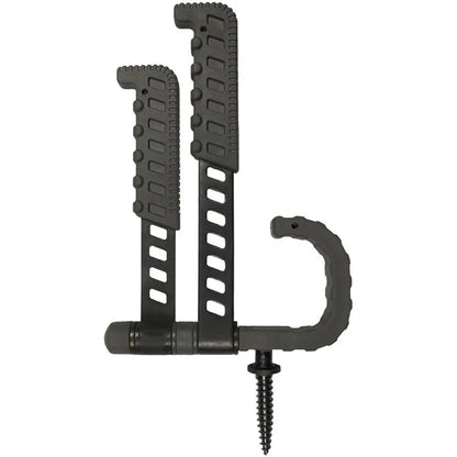 Tactical Trio Tree Hook Durable Hunting Accessory Hanger with 2 Rotating Arms and 1 J-Hook Easy Screw-in Installation
