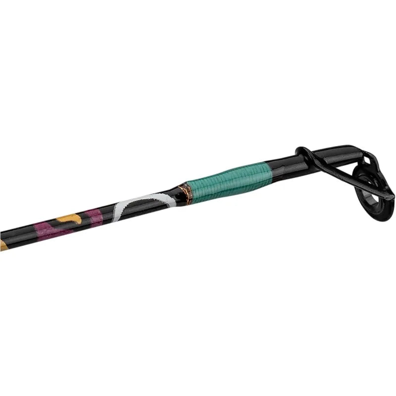 ProFISHiency Krazy Spinning Fishing Combo | 7' Graphite Rod, Stainless Steel Guides, Cork Handle | 6:2:1 Gear Ratio