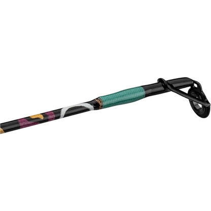 ProFISHiency Krazy Spinning Fishing Combo | 7' Graphite Rod, Stainless Steel Guides, Cork Handle | 6:2:1 Gear Ratio