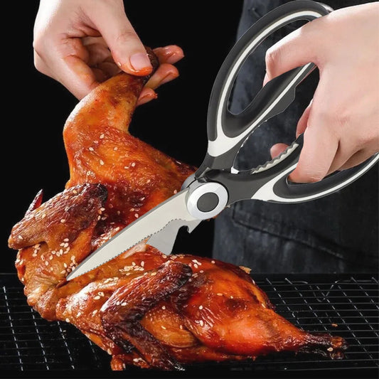 Multifunctional Scissors Stainless Steel Scissors Chicken Bone Meat Fish Killing