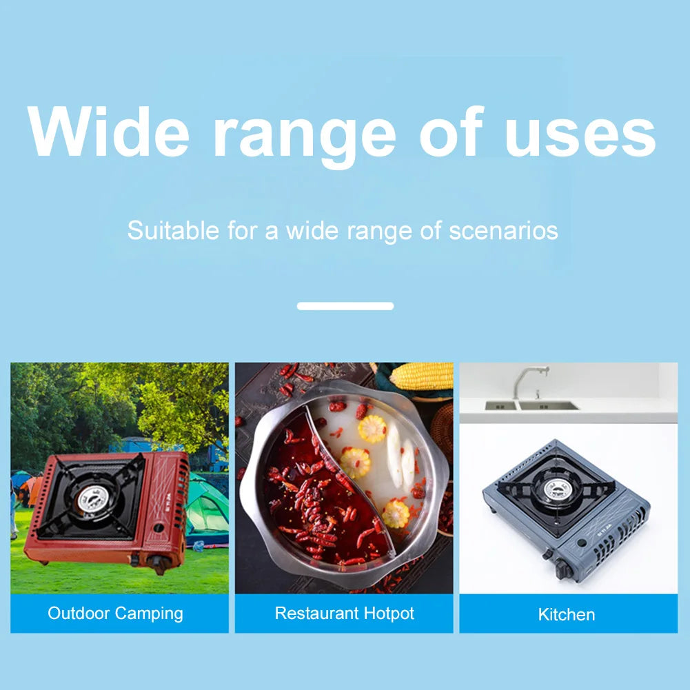 Portable Gas Stove Camping  Single-Burner Butane Stove