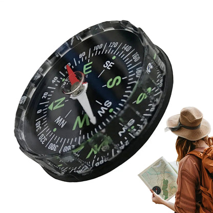 New Waterproof Hiking Compass, Multifunctional Sighting Navigation For Survival Traveling, Mountaineering Boating Outdoor sports