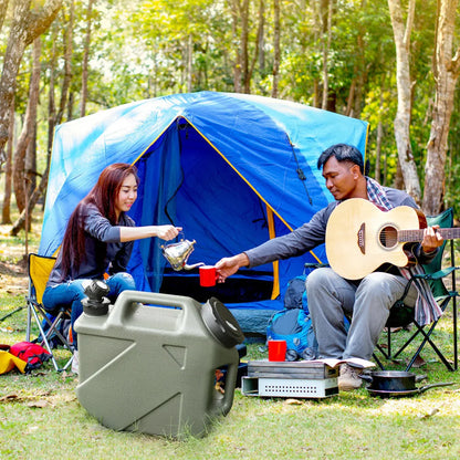 Outdoor Water Bin 10L Camping Bucket Water Storage Portable Large Capacity