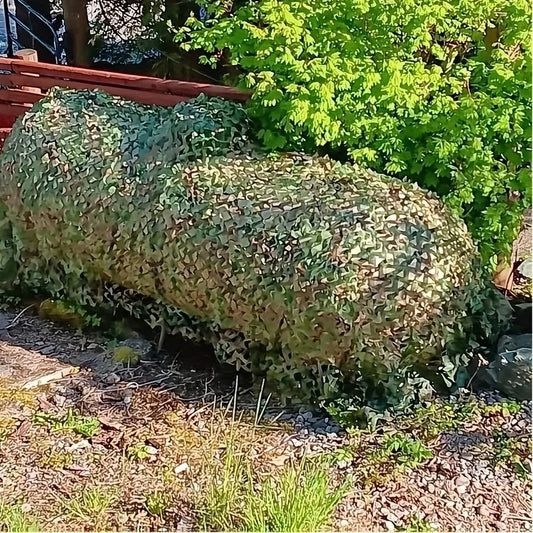 Outdoor Camo Netting Hunting Camouflage Net Woodland Training Sunshade Mesh Nets for Camping Sun Shelter Car Shade Covers