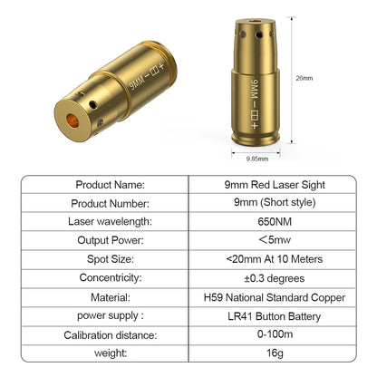 9MM red light calibrator professional calibration