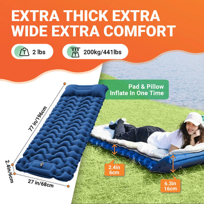 Self Inflating Sleeping Pad,