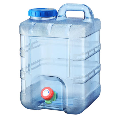 Water Storage Bucket Food Grade Car Water Buckets Large-Capacity with Faucet Outdoor