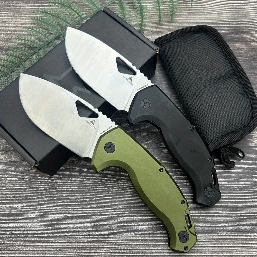 SK02 Outdoor Folding Knife - High-quality, Durable, Portable, Pocket Knife. Essential Equipment for Hiking, Mountain Climbing
