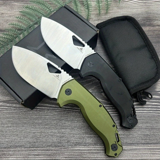SK02 Outdoor Folding Knife - High-quality, Durable, Portable, Pocket Knife. Essential Equipment for Hiking, Mountain Climbing