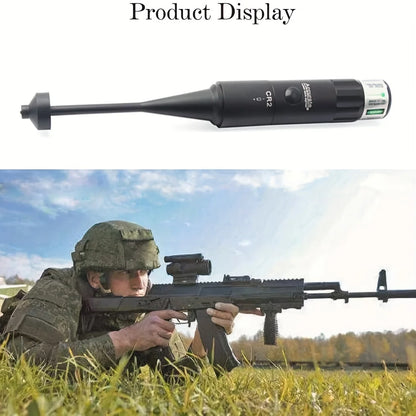 Green Laser BoreSighter Bore Sight kit for .177 to .50 Caliber Rifles & Handguns