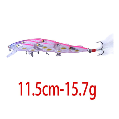 HENGJIA 1pc Diving Depth Crankbait Fishing Lures Swimbait Isca Artificial Bait floating Fishing Wobblers 7.5cm 9g pesca peche