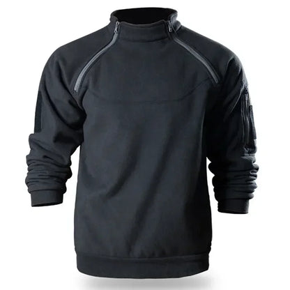 Outdoor Polar Fleece Jacket Hunting Clothes Warm Zipper Pullover Man Windproof Coat