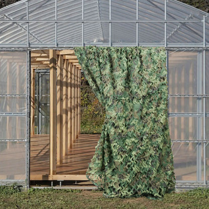 Lightweight & Foldable 8x8M Camouflage Net -   Survival - Multi-Purpose Use for Cover,