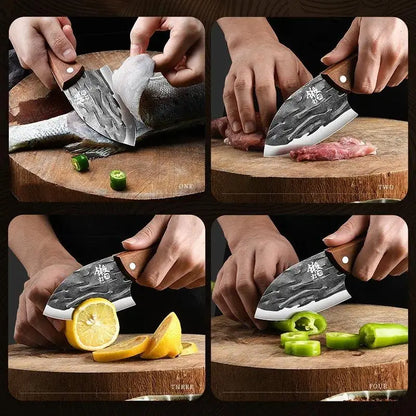 multi-purpose meat cleaver  bone-removing knife