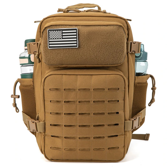 Tactical Backpacks for Men Survival Laser Cut    Hunting  with Dual Cup Holders