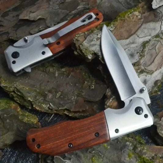 1pc Outdoor Portable Folding Knife   Hardness Survival Military Tactical Pocket Knives for Camping and Fishing