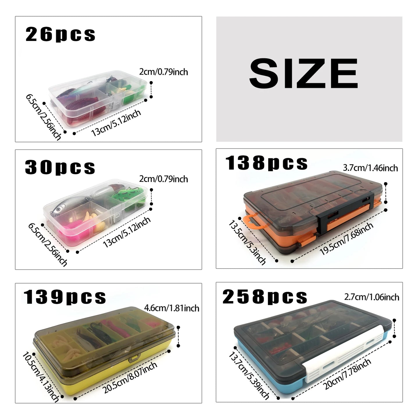 Fishing Lures Set Soft Hard Baits Metal Jig Spoon Gear Layered For Bass Pike Crankbait Tackle Accessories