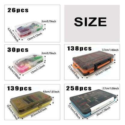 Fishing Lures Set Soft Hard Baits Metal Jig Spoon Gear Layered For Bass Pike Crankbait Tackle Accessories