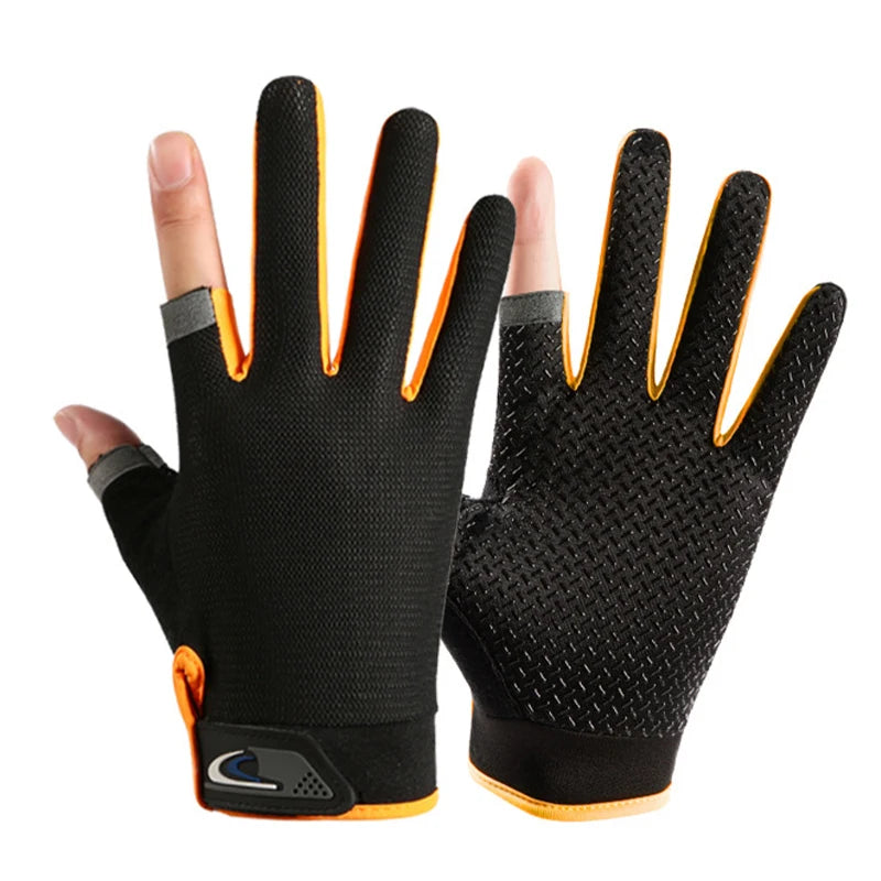Men Women Fishing Gloves   Spring Breathable Cycling Sport Gloves Fishing Winter Warm Workout Gloves