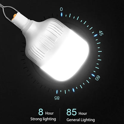 USB Rechargeable LED Emergency Lights 80W Outdoor Camping Portable Lantern