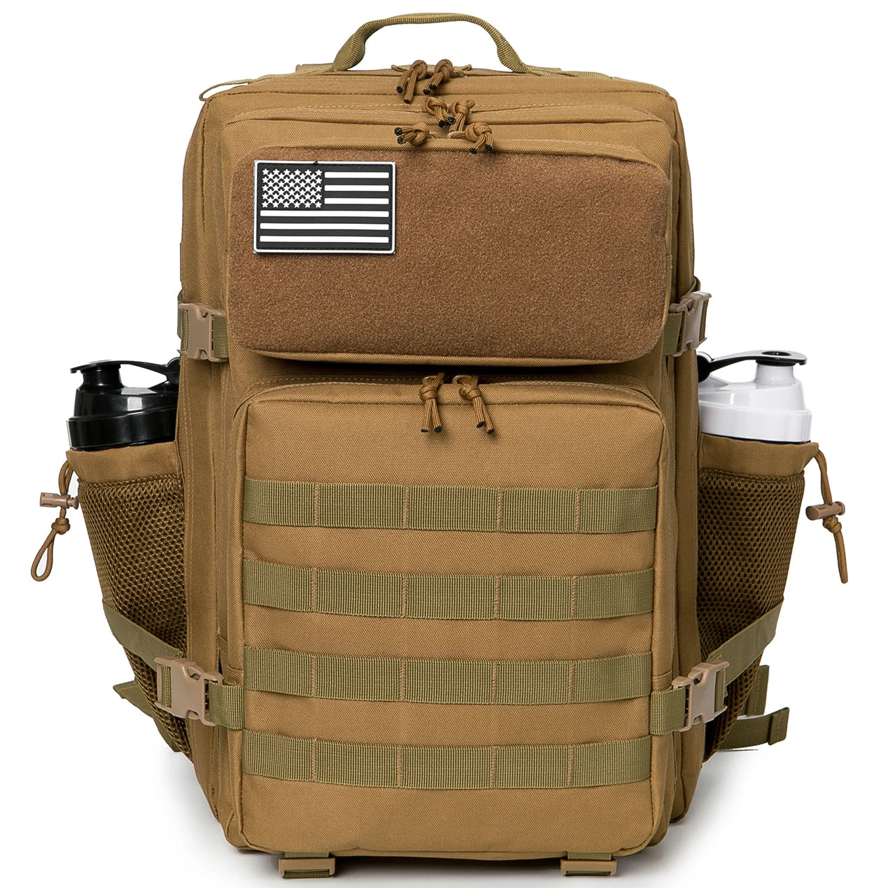Tactical Backpack Hunting Rucksack with Dual Cup Holders