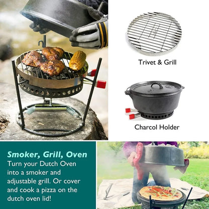 Cast Iron Grill Accessories, Camping Grill Set