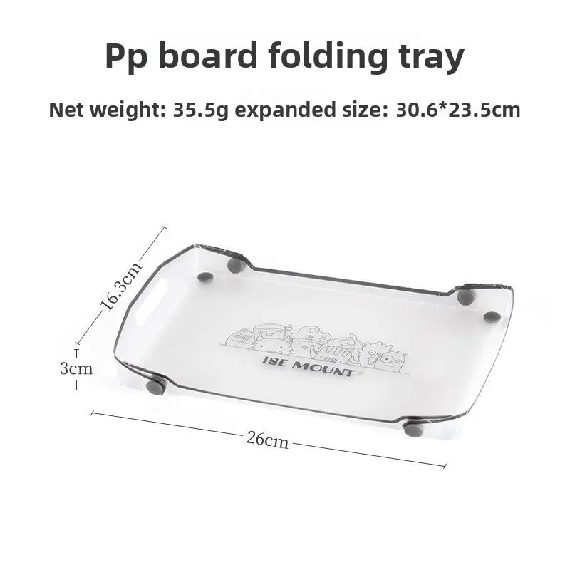 Ultralight Folding mini Table Small Folding PP Camp Table & Tray