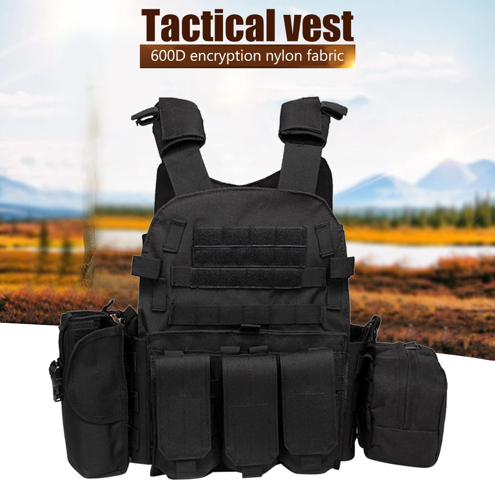 Nylon Tactical Vest   Hunting  Camo Vests Camouflage Hunting Vest Equipment