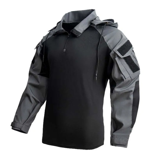 Hunting Shirts Mens Clothing Wear-resisting Tops Multi Pockets