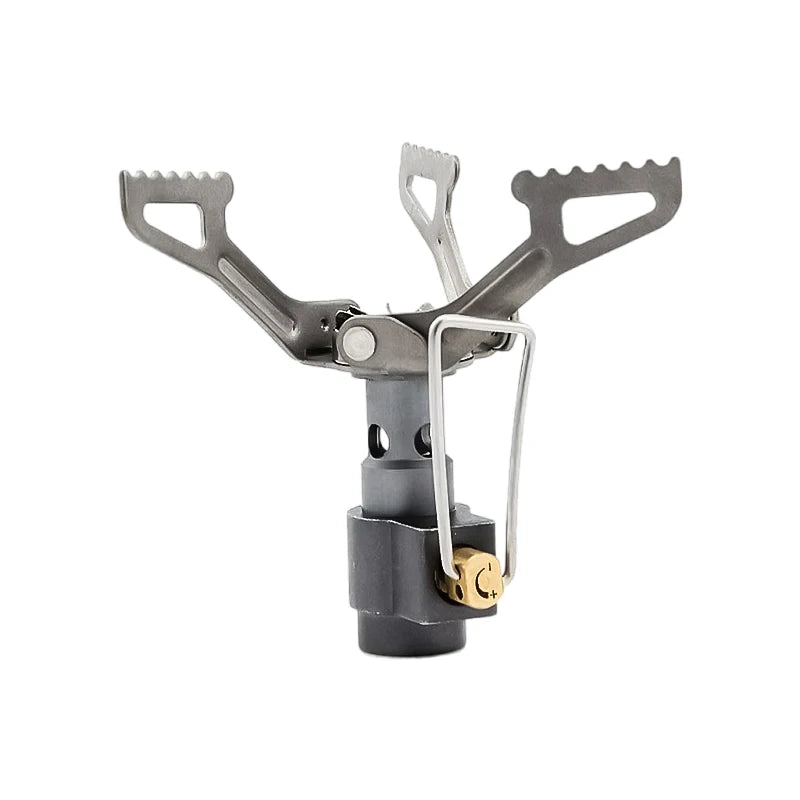 BRS Outdoor Gas Stove Mini Camping Gas Burner 25g Ultralight Titanium Picnic Hiking Cooking Stove Survival Furnace