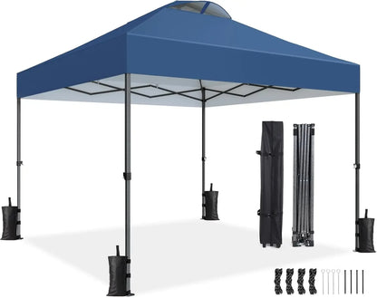 10x10ft 1-Person Setup Pop Up Canopy Tent