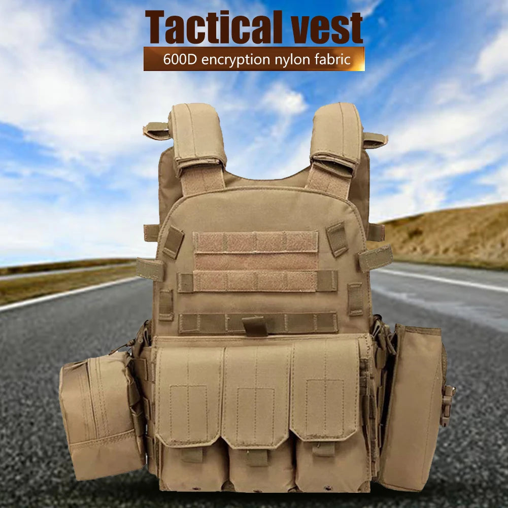 Nylon Tactical Vest   Hunting  Camo Vests Camouflage Hunting Vest Equipment
