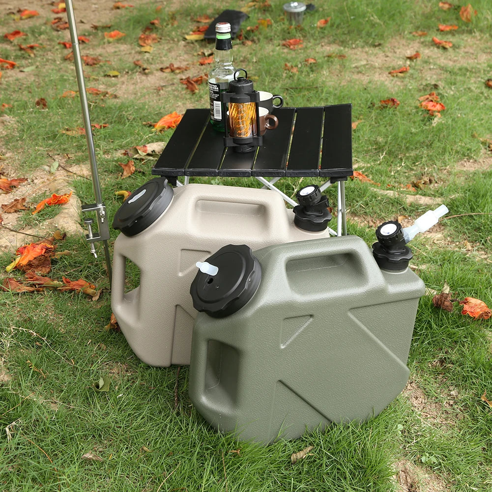 Outdoor Water Bin 10L Camping Bucket Water Storage Portable Large Capacity