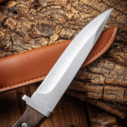 Outdoor camping knife, 5CR corrosion-resistant steel blade