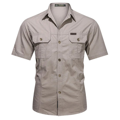 Summer Hiking Hunting Shirts Short Sleeve Combat Tactical Shirt Quick-Dry camping Fishing Shirts Male Hunting Climbing Outfit