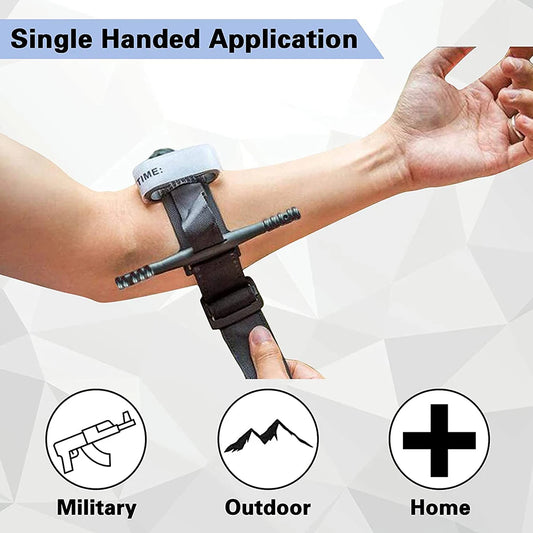 Emergency Tourniquet Outdoor Portable First Aid Quick Slow Release Tourniquets