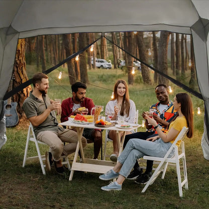 12' X 12' Screen Tent for Camping Canopy Easy Set Up Camper Screen House